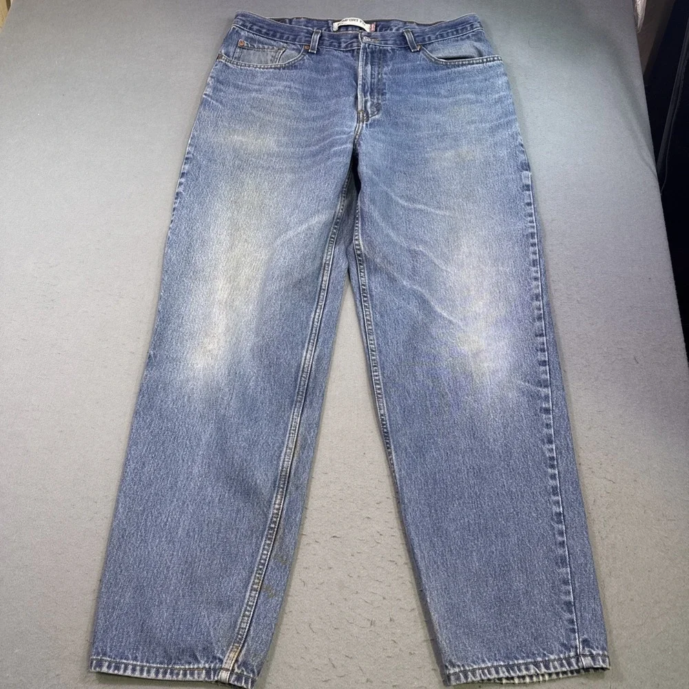 Vintage Levis 560 Jeans 38x34 Blue Regular Fit Denim Cotton 90s